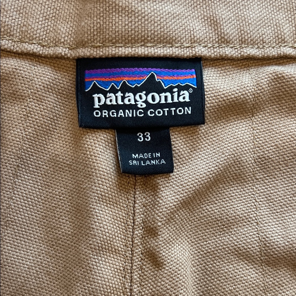 Men's Patagonia Tan Shorts - Picture 2 of 3